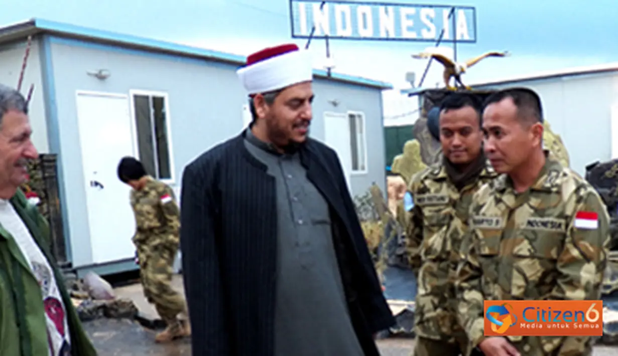 Citizen6, Ashid Al Qusayr: Kedatangan dua tokoh secara bersamaan ini sebelumnya belum pernah terjadi, dimana keduanya sangat disegani oleh warga sekitar Lebanon Selatan. (Pengirim: Badarudin Bakri)