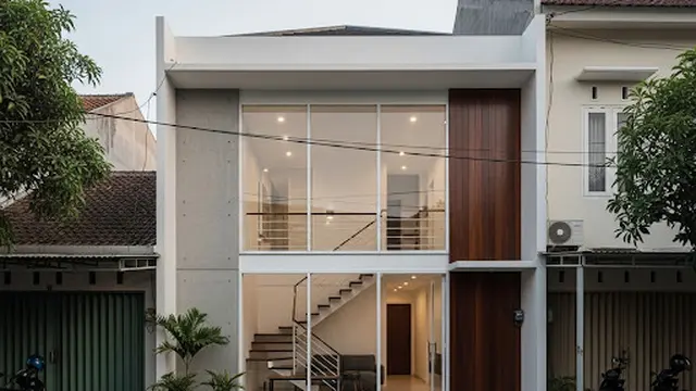Rumah 5x10 dengan Mezzanine