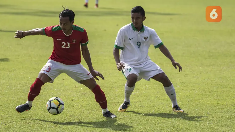 Timnas Indonesia U-23 Vs Timnas Indonesia U-19