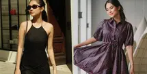 Lihat di sini beberapa potret dress pilihan Azizah Salsha yang jadi kunci penampilan elegan sembari pamer body goals.