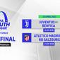 Malam Ini, Link Live Streaming Semifinal UEFA Youth League di Vidio : Juventus vs Benfica, Atletico Madrid vs Salzburg