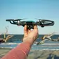 Drone terkecil DJI bernama DJI Spark yang beratnya seringan kaleng soda (Sumber: Ubergizmo)