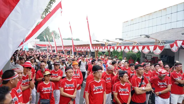 Intip Meriahnya Perayaan HUT ke-79 RI di Industri Elektronik