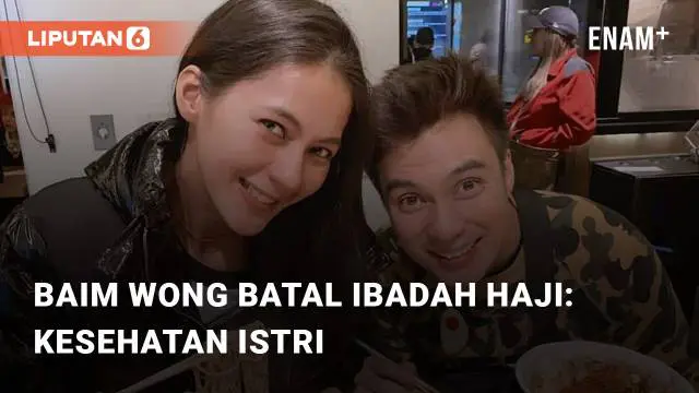 Baim Wong gagalan melaksanakan ibadah haji tahun ini. Pembatalan keberangkatannya ke Tanah Suci Mekkah adalah karena kondisi sang istri