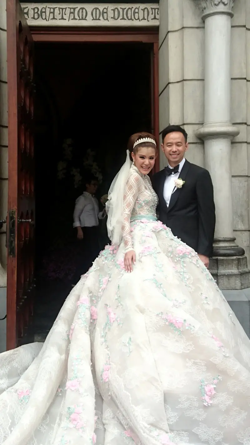 Pernikahan Olga Lydia dan Aris Utama (Muhamad Altaf Jauhar/Bintang.com)