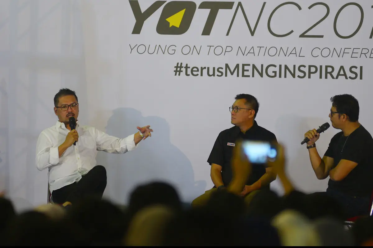 Bos KLY Steve Christian Berbagi Cerita di YOTCN 2018