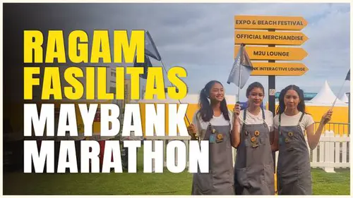 VIDEO: Melihat Fasilitas Maybank Marathon 2024 Race Village di Bali United Training Center