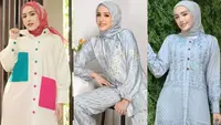 Lihat di sini beberapa potret OOTD hijab pastel ala Adelia Pasha.