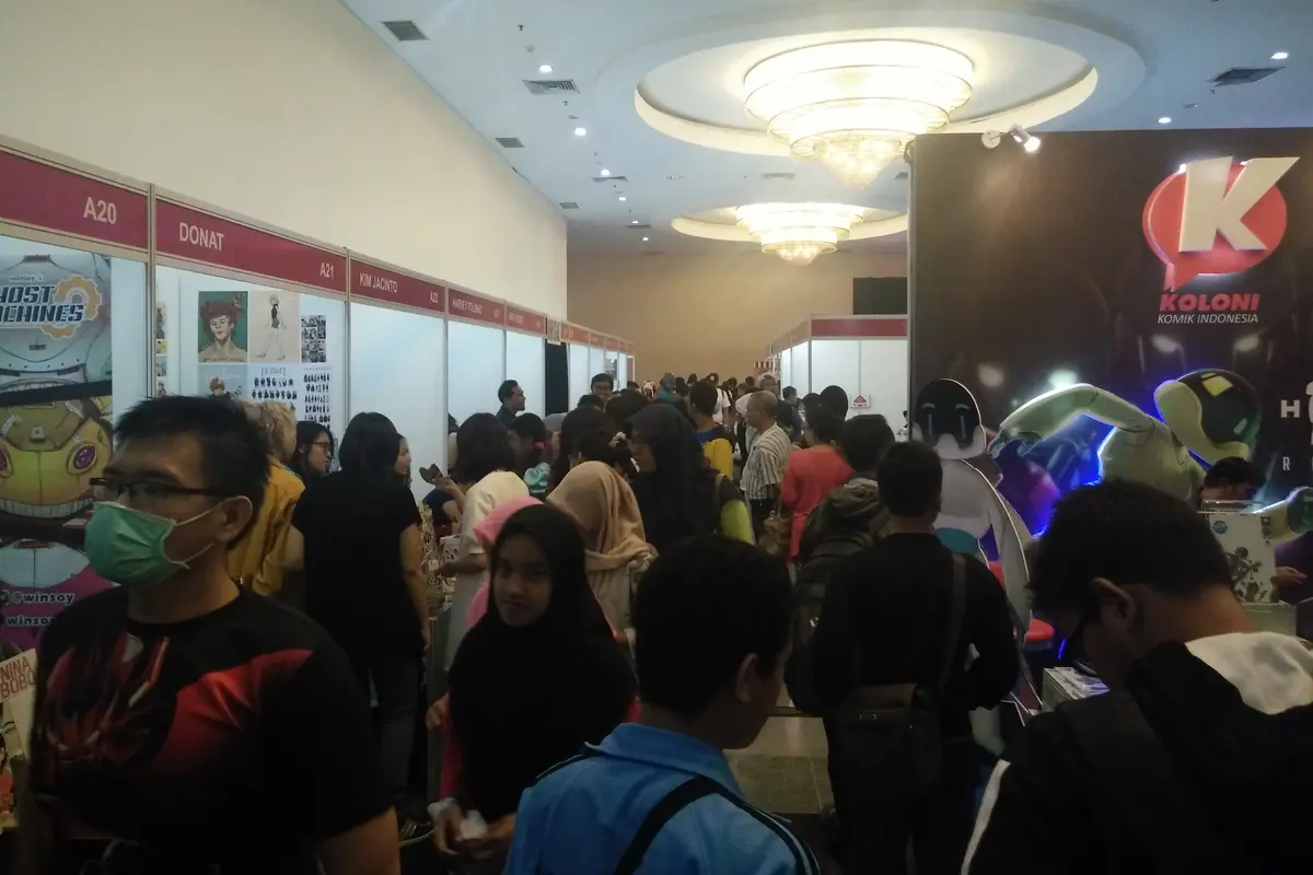 Selain Komikus, 'Cosplayer' Juga Ramaikan ComicFest ID 2016