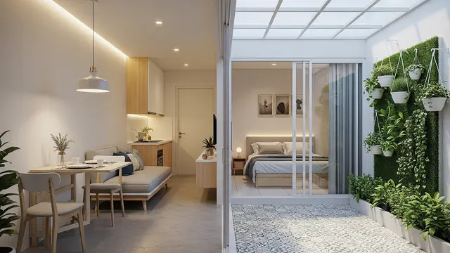 Ide Pembagian Ruang Rumah Kecil Tipe 36 agar Tampak Lapang dan Fungsional/ Ilustrasi AI