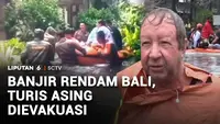 Banjir Rendam Bali, Turis Asing Dievakuasi
