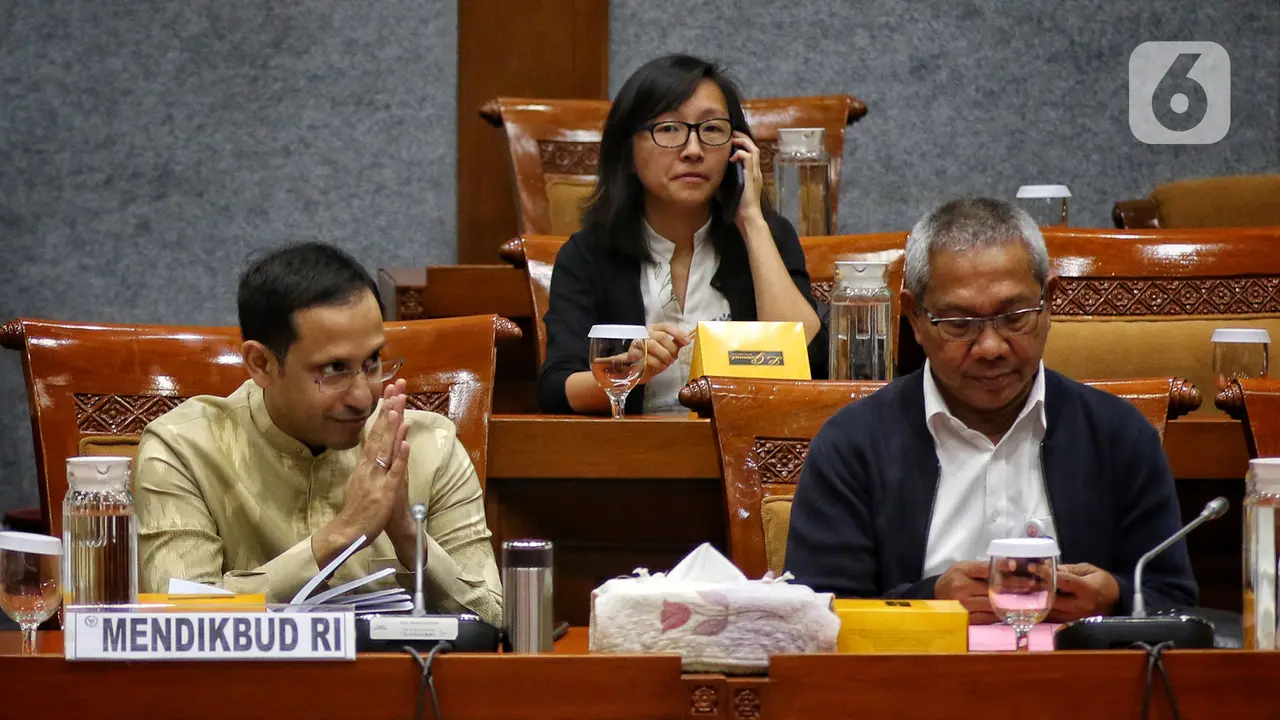 Komisi X DPR Gelar Raker dengan Nadiem Makarim