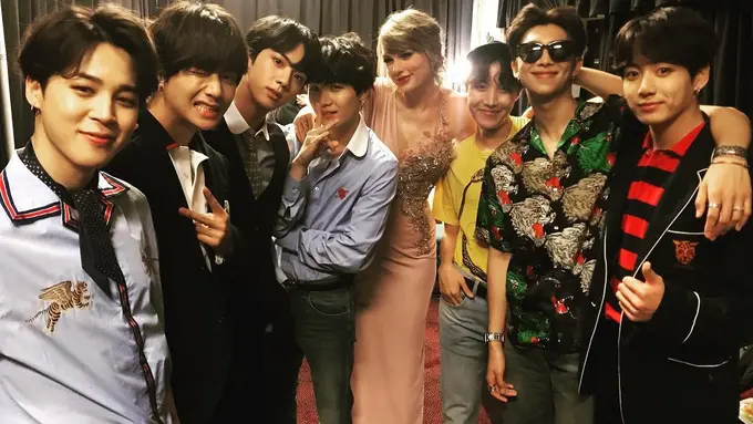 [Bintang] Taylor Swift dan BTS