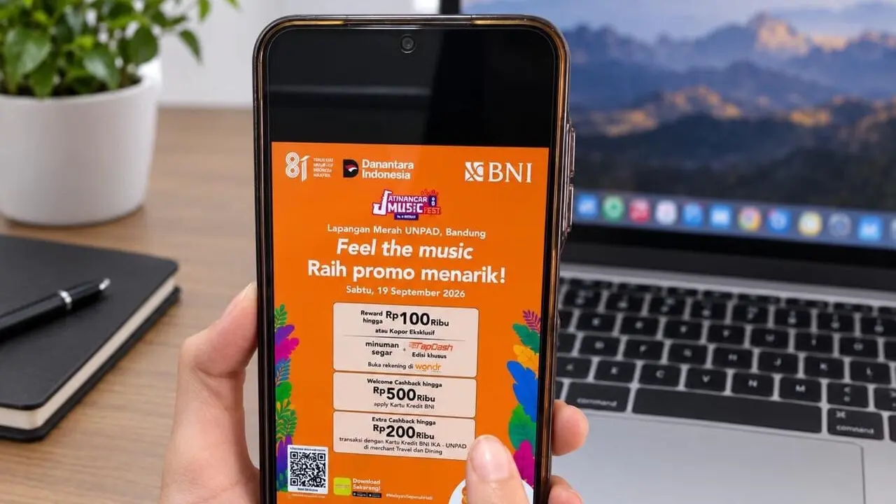 BNI Hadir di Jatinangor Music Fest 2026, Perkuat Peran Sebagai Bank Sahabat Mahasiswa