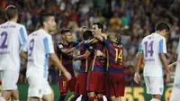 Barcelona vs Malaga (REUTERS/Albert Gea)