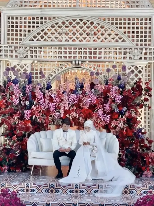 Busana  Tasyakuran Pernikahan Lesti dan Billar/dok. @hiantjen