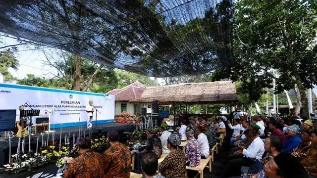 Listrik PLN Masuk, Taman Nasional Alas Purwo Banyuwangi Semakin Bersinar