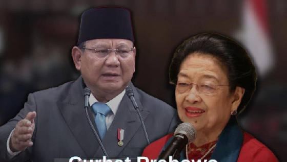 Cerita Prabowo Dibantu Megawati Waktu Tak Berkuasa dan Lontang Lantung