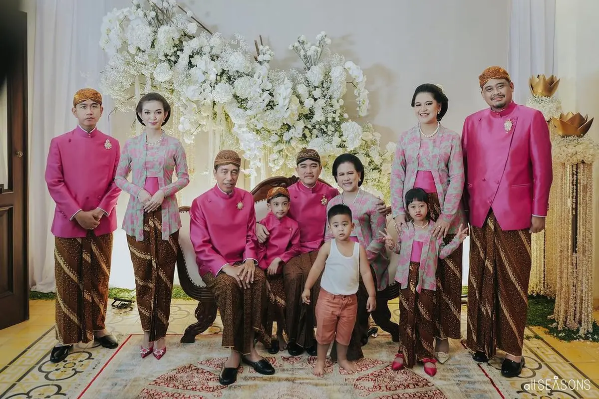 Potret Kebersamaan Gibran, Kaesang dan Bobby Nasution, Putra dan Menantu Jokowi
