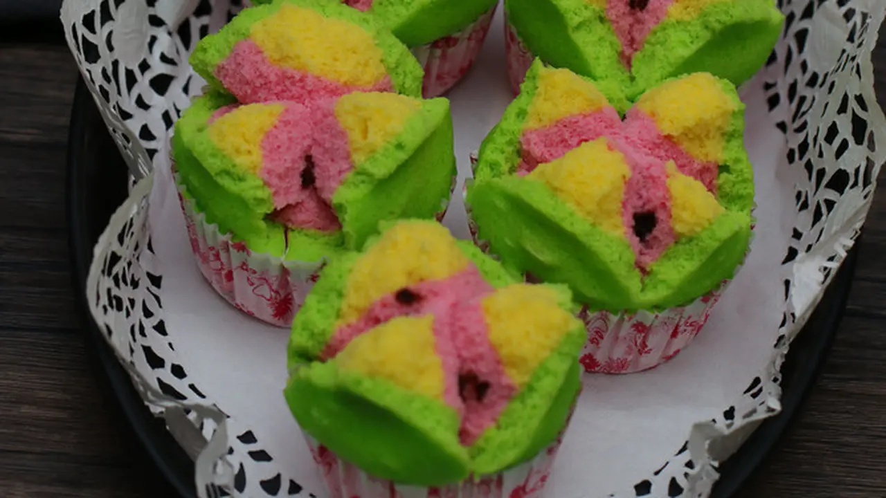 bolu kukus semangka
