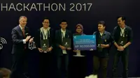 Pemenang Ericsson Smartnovation Indonesia Hackathon 2017 Ericsson (Citra Dewi/Liputan6)