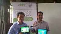 Acer One 10 dibanderol seharga Rp 3.999.000, sedangkan untuk Acer Liquid dibanderol seharg Rp 749.000.