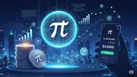 Ilustrasi aste kripto Pi Network .(Image by AI)