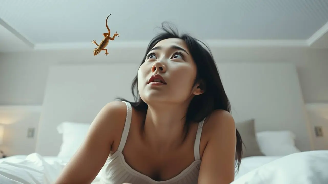 mimpi kejatuhan cicak