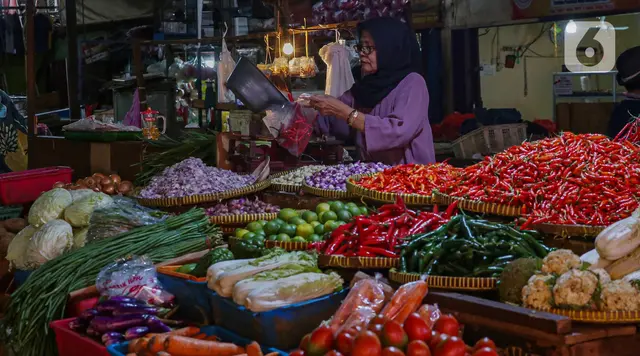 Harga Pangan 15 Juli 2026: Cabai Rawit Merah Sentuh Rp 56.750 per Kg