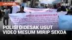 Status Tidak Jelas, Mahasiswa Tuntut Polisi Usut Kasus Video Mesum Mirip Sekda Taput