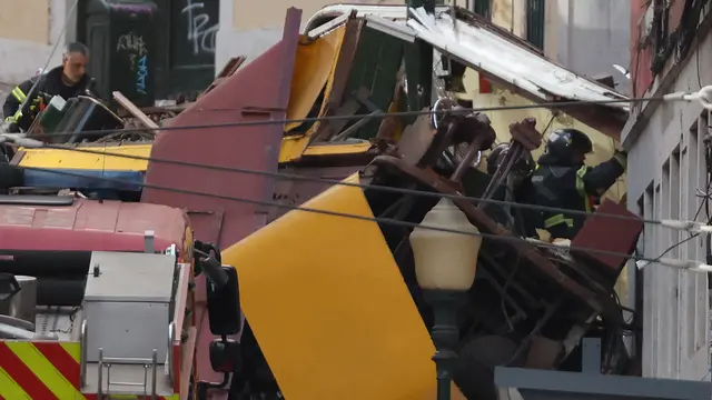 Tragedi Tergelincirnya Kereta Funikular Ikonis di Lisboa Portugal, 15 Penumpang Tewas di Tempat