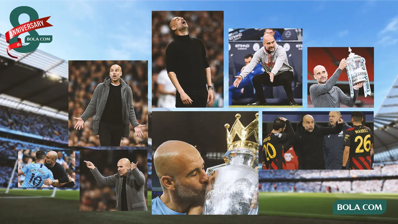 Kolase - Pep Guardiola sebagai Manajer Manchester City
