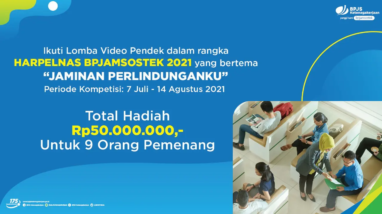BPJAMSOSTEK Gelar Lomba Video Pendek Berhadiah Total Rp50 Juta