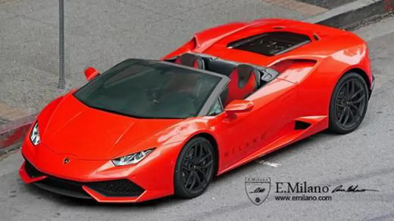 Tampilan Wah Lamborghini Huracan Spyder Tersingkap