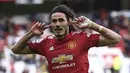 Edinson Cavani. Striker 34 tahun ini hijrah ke Manchester United musim lalu akibat terpinggirkan usai kedatangan Mauro Icardi. Total 7 musim di PSG, ia tampil dalam 301 laga dengan mencetak 200 gol. Bersama Setan Merah ia telah mengemas 17 gol dari 39 laga. (Foto: AP/Pool/Laurence Griffiths)