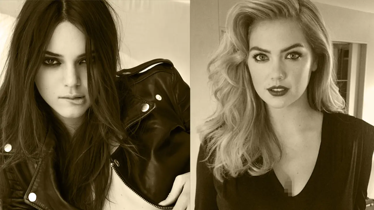 Kendall Jenner dan Kate Upton 