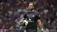 Kiper Atletico Madrid Jan Oblak. (PIERRE-PHILIPPE MARCOU / AFP)