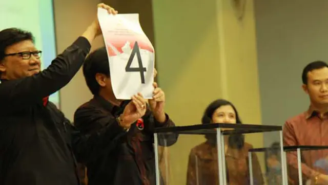 Ambil Nomor Urut, PDIP Gelar Pesta Rakyat di KPU