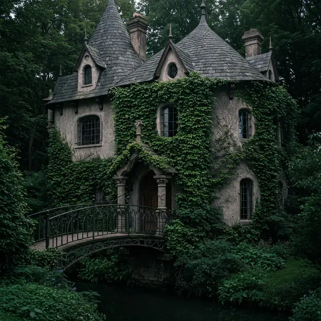 Rumah Klasik Modern Penuh Misteri (Foto: Rizka Nur Laily via Gemini)