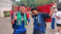 Kocaknya Suporter Timnas Jepang saat Ditanya First Time ke Indonesia: Eh Ternyata dari Cikarang