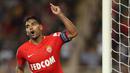 6. Radamel Falcao (AS Monaco) - Gagal di Liga Inggris, bomber asal Kolombia ini kembali ke Monaco dan langsung meraih sukses. Musim lalu sang kapten berhasil membawa klubnya juara Ligue 1 dengan memberikan sumbangsih 21 gol. (AFP/Valery Hache)