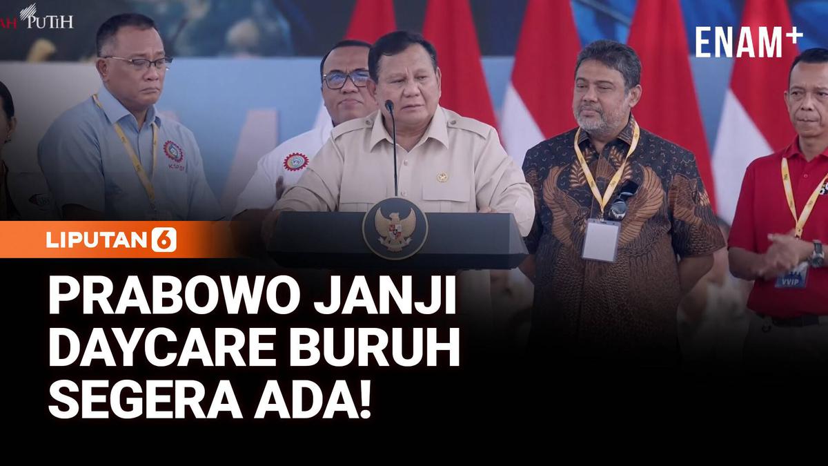 Prabowo Janjikan Daycare untuk Buruh Indonesia  #News