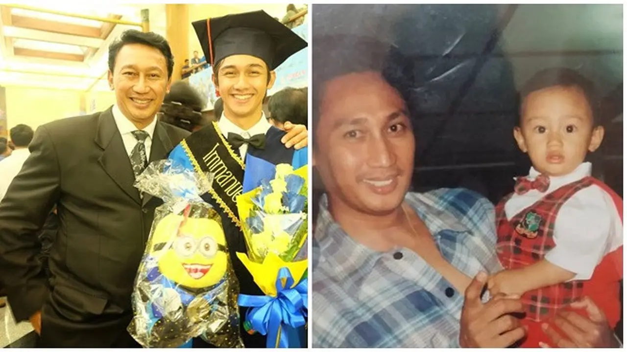 6 Potret Lawas Kebersamaan Caesar Hito dan Ayahnya, Wajahnya Mirip Banget