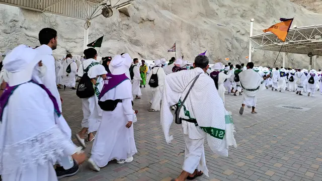 Jemaah Haji sudah di Mina