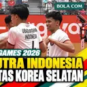 Highlight Asian Games 2026: Tim Takraw Putra Indonesia Menang 2-0 atas Korea Selatan