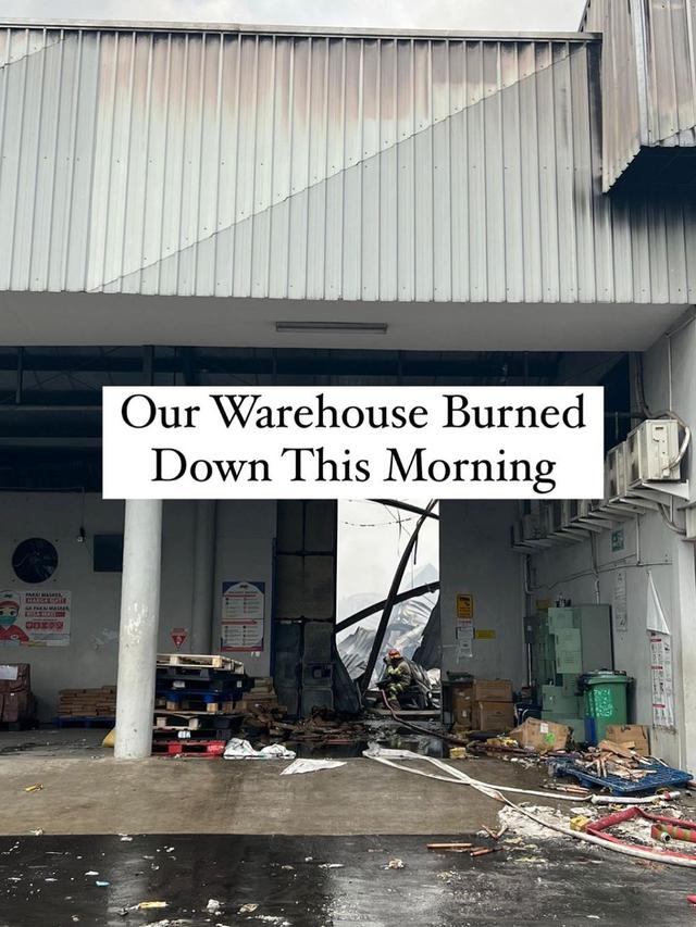 Brand Lokal Terdampak Kebakaran JNE Cimanggis