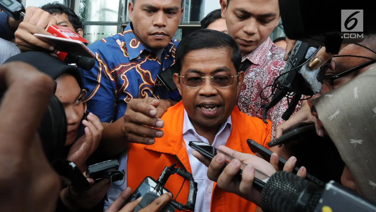 Pasca-Ditahan, Idrus Marham Jalani Pemeriksaan Perdana