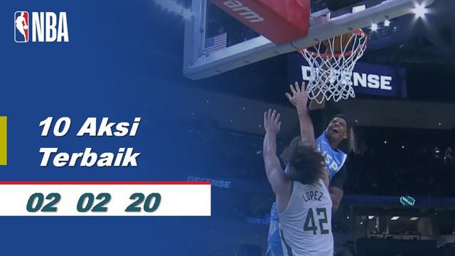 Berita Video 10 Aksi Pemain Terbaik NBA 2 Januari 2020