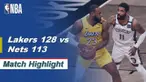 Berita video highlights pertandingan kompetisi basket NBA antara Los Angeles Lakers vs Brooklyn Nets.
