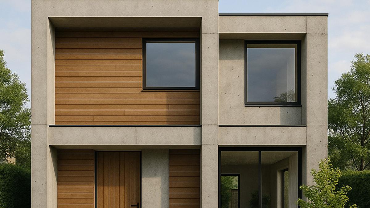 7 Model Rumah Sederhana tapi Indah 2 Lantai Tampak Depan, Desain Modern Minimalis yang Bikin Betah